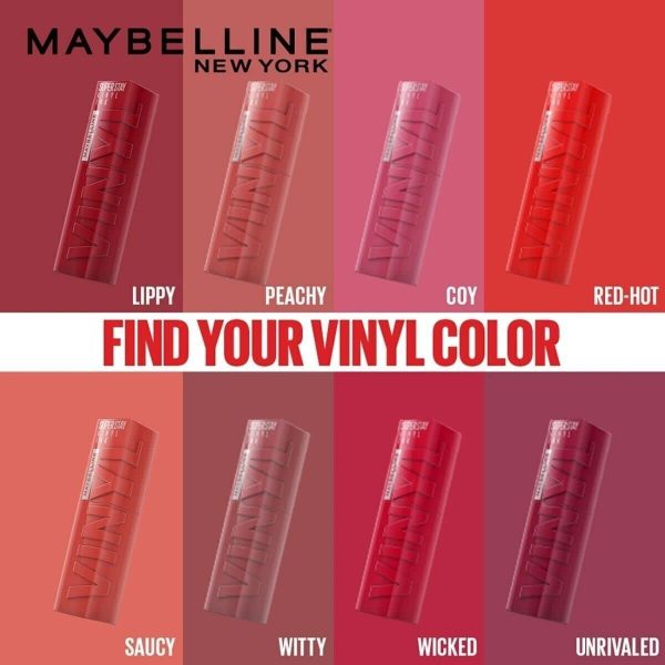 Maybelline Superstay Vinyl lipstick Ink