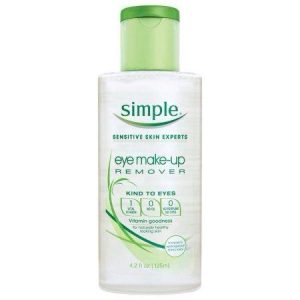 Simple eyemakeup remover